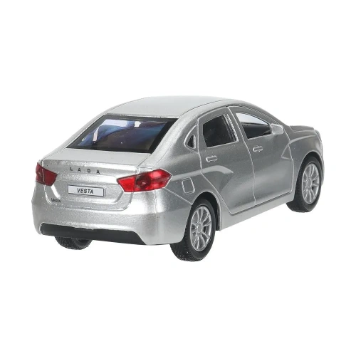 купить Машинка металлическая инерционная Технопарк LADA vesta 11,5 см, серая