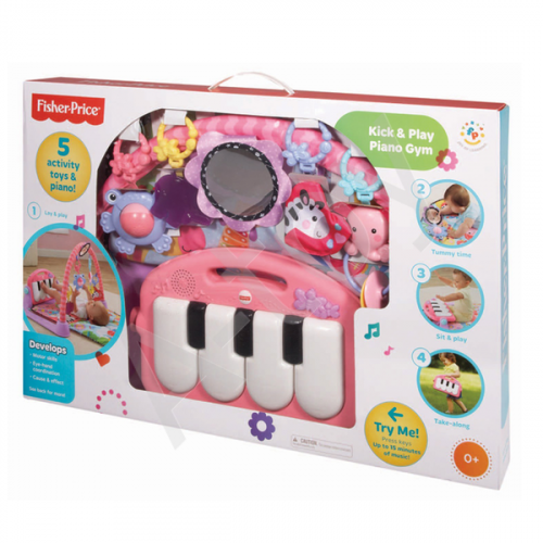 купить Розовый коврик Fisher Price Пианино