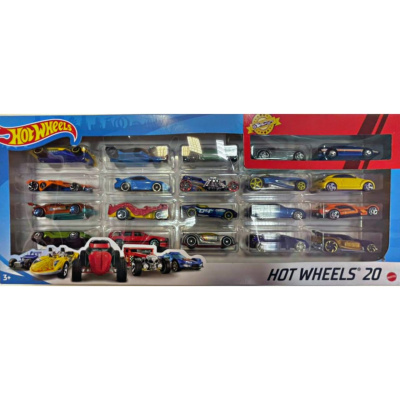 купить Подарочный набор Hot Wheels Базовые машинки (20 шт.)