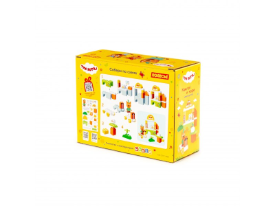 купить Конструктор Полесье "Макси" - "Три кота. Компот и кафе", 27 эл.