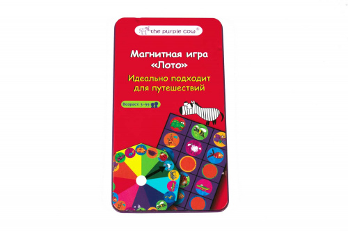 купить Магнитная настольная игра "Лото Животные"
