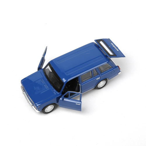 купить Машинка металлическая инерционная Технопарк ВАЗ-2102 12 см. синяя