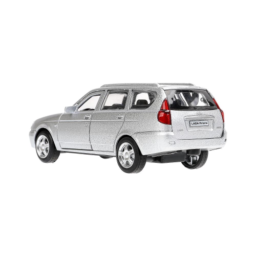 купить Машинка металлическая инерционная Технопарк LADA PRIORA, 12 см, серебристая