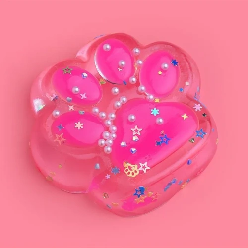 купить Игрушка - Антистресс"Таба Лапка" с бусинками и снежинками 00-5328