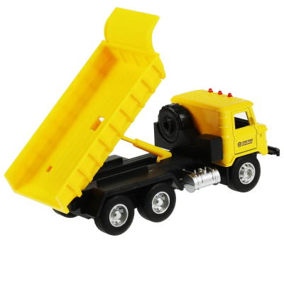 купить Машинка металлическая инерционная Технопарк ГАЗ - 66, самосвал 18 см