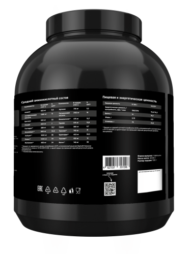 купить Гейнер белково-углеводный PRIMEKRAFT/ MASS GAINER для набора массы со вкусом «Банан», 3 кг, банка 