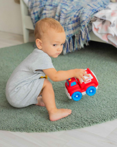 купить Азбукварик, Пожарная машина (Веселые машинки) (2933), 4630027292278