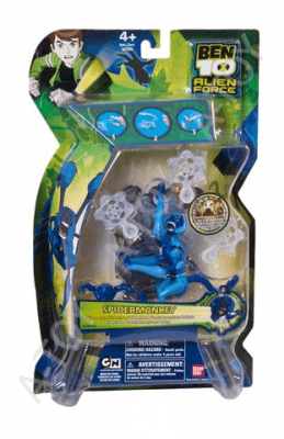 купить Ben 10 Фигурка премиум  Обезьяна-паук (10 см)