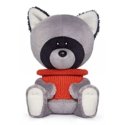 купить Budi Basa, Игрушка мягконабивная Енот Лёка в свитере (15см)