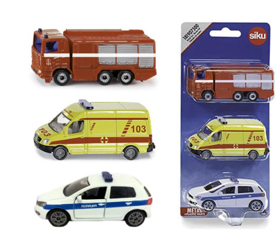 купить SIKU Набор машинок Служба спасения 1819RUS