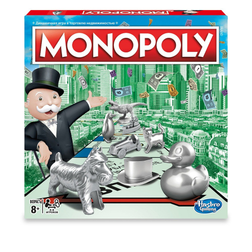 купить Hasbro Games Классическая Монополия Обновленная C1009