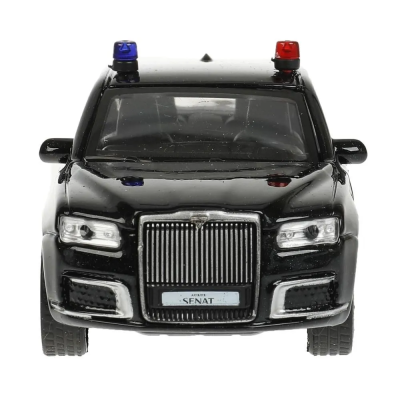 купить Машинка металлическая инерционная Технопарк  Аурус Сенат  13,5 см. черная