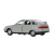 купить Машинка металлическая инерционная Технопарк Ваз-2112, светло-коричневая, 12 см