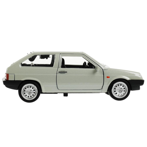 купить Машинка металлическая инерционная Технопарк LADA-2108 "СПУТНИК" 12 см, серебристая
