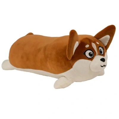 купить Мягкая игрушка Корги-валик 50 см
