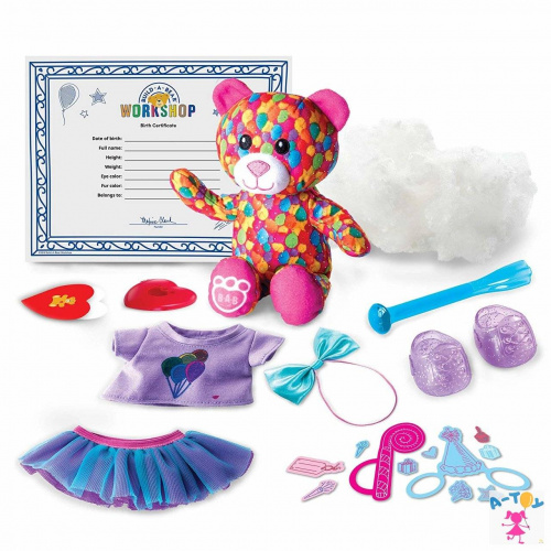 купить Студия мягкой игрушки Build A Bear доп набор 20th Birthday Celebration Bear - Limited Edition