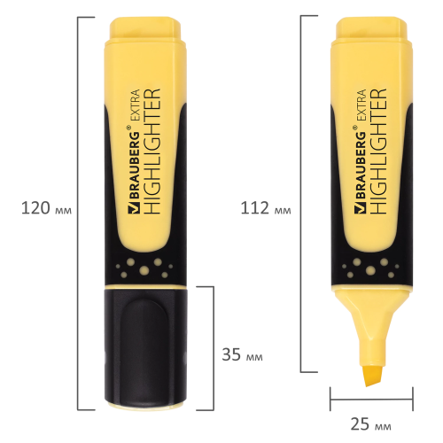 купить Набор текстовыделителей BRAUBERG 6 шт, АССОРТИ, "EXTRA PASTEL"