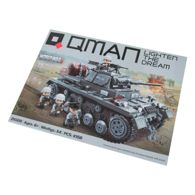 купить Конструктор Qman "Танк" (1058 дет.)