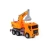 купить Автомобиль-экскаватор инерционный МАЗ, со светом и звуком, оранжевый (в коробке)Полесье 67286