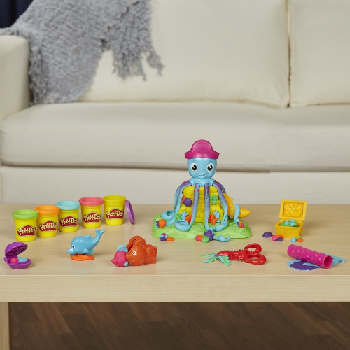 купить Игровой набор Play-Doh Веселый Осьминог E0800