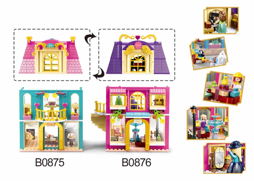 купить Конструктор Sluban"Дворец" (526 дет.)