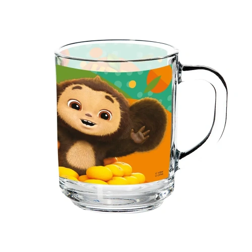 купить Набор посуды "Чебурашка", (3 предмета, подарочная упаковка), спец-серия, стекло