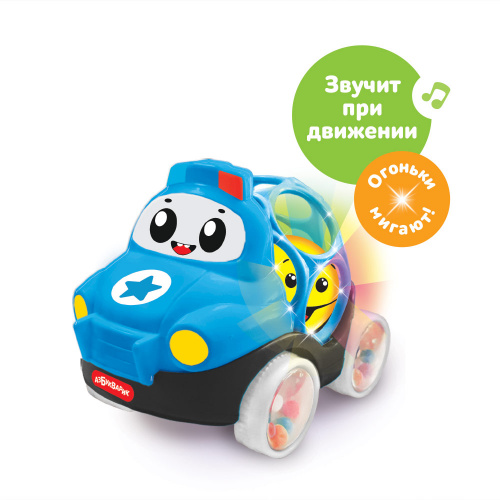купить Азбукварик, Музыкальная Полицейская машинка (Люленьки) (2966), 4630027292353