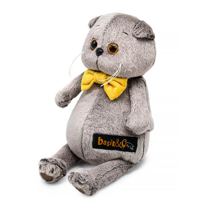 купить Мягкая игрушка Budi Basa Кот Басик в галстуке-бабочке "Мультсериал" Ksm19-001