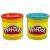купить Play-Doh  Пластилин: 2 Банки в упаковке (неоновые цвета)
