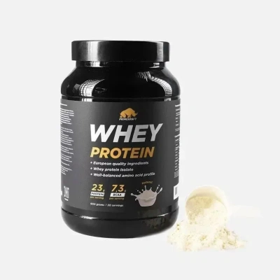 купить Протеин сывороточный PRIMEKRAFT Whey Protein - Natural (чистый, без вкуса) банка 900гр