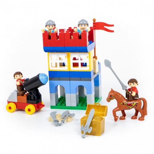 купить Конструктор "Макси" - "Замок" (120 элементов), 77646-PL