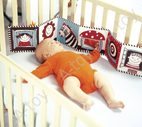 купить Моя первая книжка: двусторонняя книжка-раскладушка, TINY Love