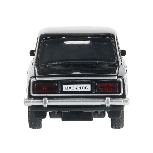 купить Машинка металлическая инерционная Технопарк  ВАЗ-2106 ЖИГУЛИ 12 см, черная