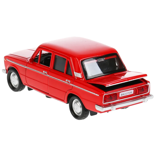 купить Машинка металлическая инерционная Технопарк  ВАЗ-2106 Жигули, 12 см, красная