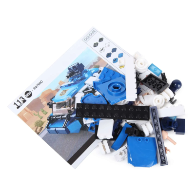 купить Конструктор Бронированный патрульный автомобиль, Sluban серия полиция,M38-B0760C