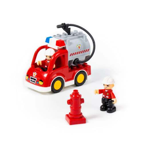 купить Конструктор "Макси" - "Пожарная станция" (64 элемента), 77516-PL