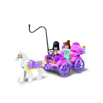 купить Прогулка принцессы на карете" (99 дет) Конструктор Sluban M38-B0239