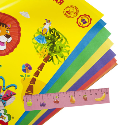 купить Бумага цветная 1-стор. Каляка-Маляка 16 л. 8 цветов, 822626