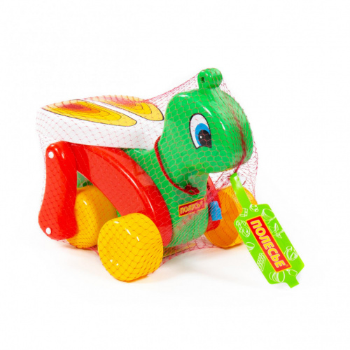 купить Каталка на верёвочке "Сверчок" (в сеточке), 56436