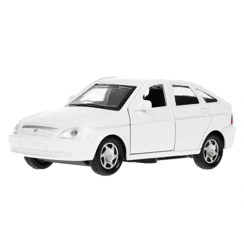 купить Машинка металлическая инерционная Технопарк LADA PRIORA, 12 см,белая