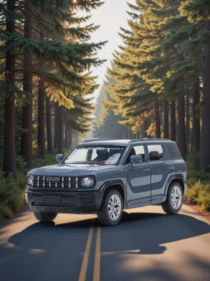 купить Машинка металлическая инерционная Технопарк, Haval Kugou, 11,4 см