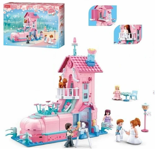 купить Конструктор Sluban"Розовая мечта" (398 дет)