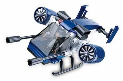 купить Конструктор вертолет, Sluban, серия Полиция, M38-B0760D