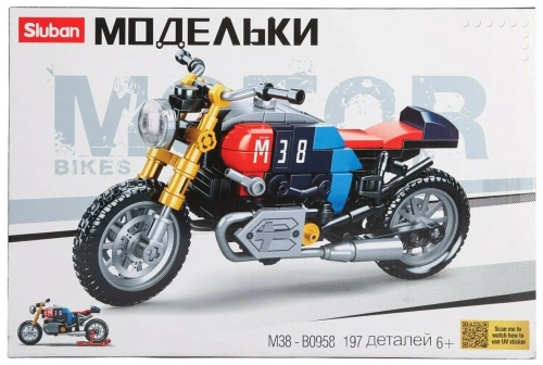 купить Конструктор Sluban Мотоцикл, M38-B0958