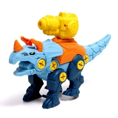 купить Конструктор винтовой UNICON "ДиноМир", трицератопс   9080166