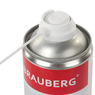 купить Чистящий баллон Brauberg со сжатым воздухом - пневмоочиститель "Brauberg 800", 800 мл, 513691