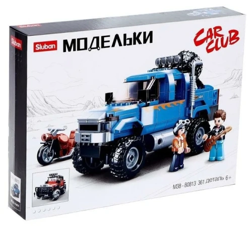 купить Конструктор Sluban Машинка, M38-B0813