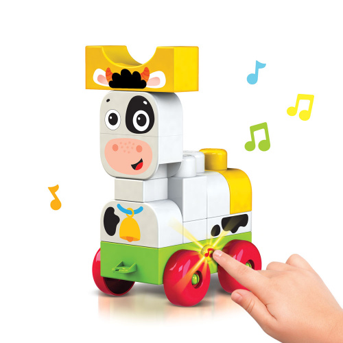 купить Конструктор Коровка (Talky Blocks кнопочка)