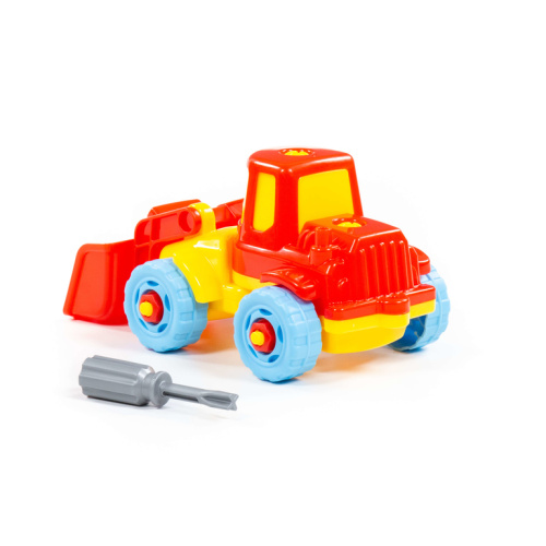 купить Полесье Конструктор-транспорт "Погрузчик" (20 элементов) (в пакете)