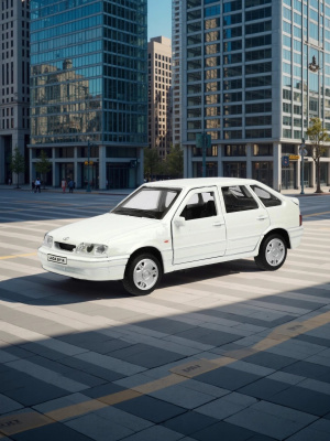 купить Машинка металлическая инерционная Технопарк LADA -2114 "SAMARA" 12 см, белая